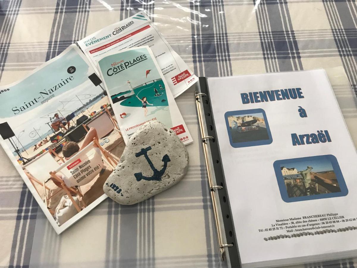 Maison de vacances Arzaël à 200m de la plage célèbre de Mr Hulot Saint-Nazaire  Extérieur photo